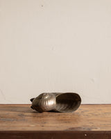 Brass Nautilus Seashell Footed Bowl, 1950's - Lone Fox
