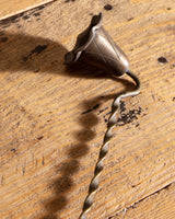 Brass Scalloped Candle Snuffer - Lone Fox