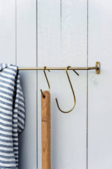 Brass Towel Bar (L) - Lone Fox