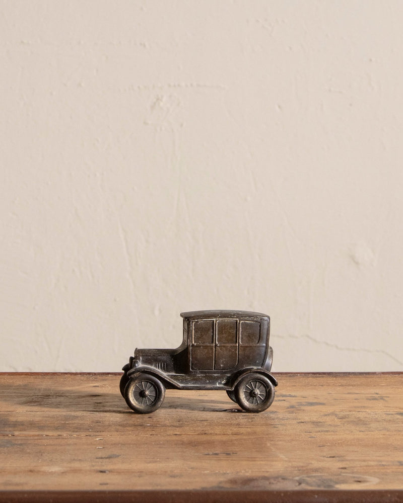 Brass Vintage Model T Car Statue - Lone Fox