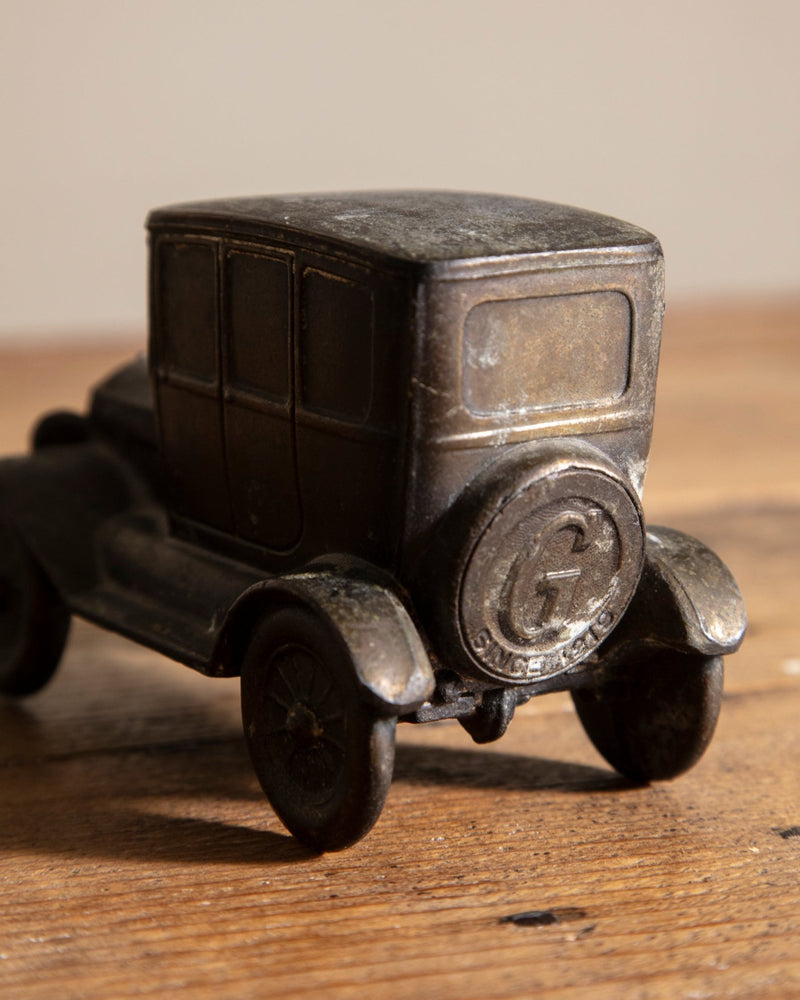 Brass Vintage Model T Car Statue - Lone Fox