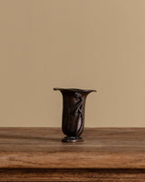 Bronze Art Nouveau Lily Vase, Japan, 1900's - Lone Fox