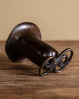 Bronze Art Nouveau Lily Vase, Japan, 1900's - Lone Fox
