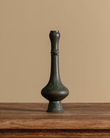 Bronze Crane-Neck Vase, Japan, Early 20th Century - Lone Fox