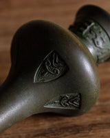 Bronze Crane-Neck Vase, Japan, Early 20th Century - Lone Fox