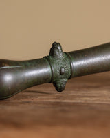 Bronze Crane-Neck Vase, Japan, Early 20th Century - Lone Fox