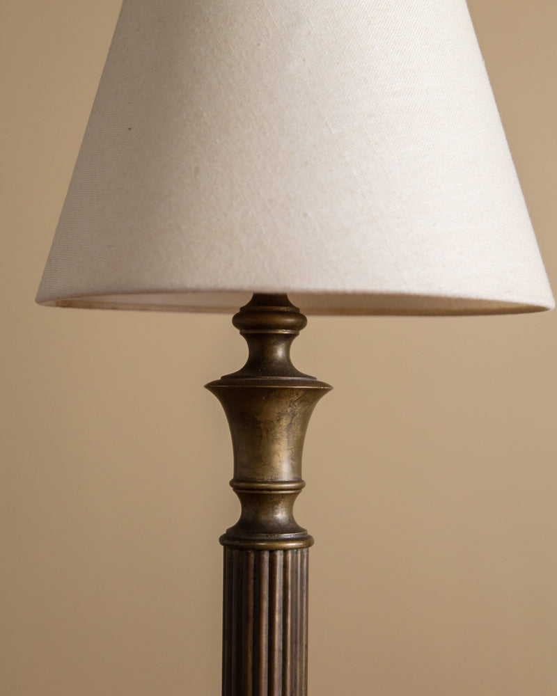 Bronze Neoclassical Art Deco Floor Lamp, France, 1940's – Lone Fox