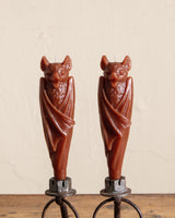 Brown Bat Taper Candles (Set of 2) - Lone Fox
