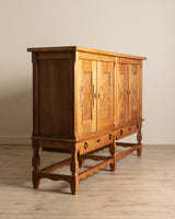 Brutalist Danish Oak Sideboard by Henning Kjaernulf, 1970's - Lone Fox