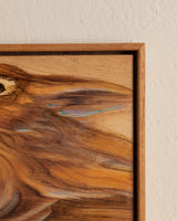 Bunnies painted on Wood by Louise Forbes, 1970's - Lone Fox