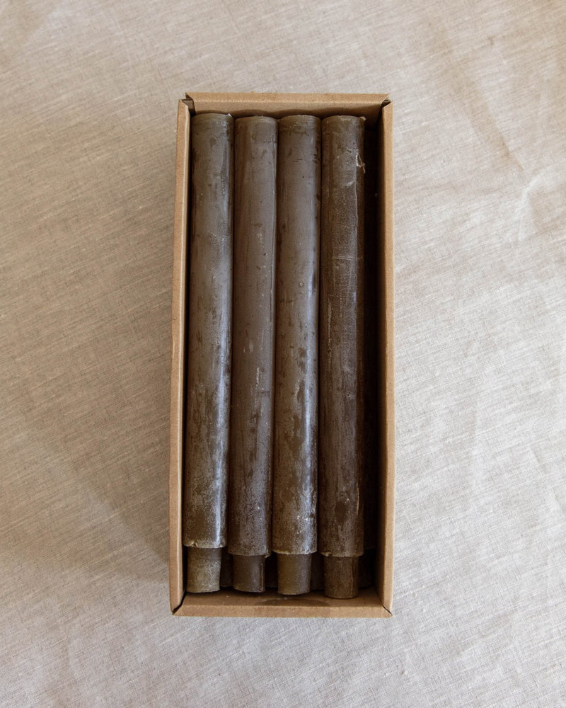 Burnished Taper Candles - Lone Fox