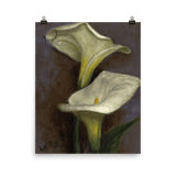 "Calla Lilies" Art Print - Lone Fox