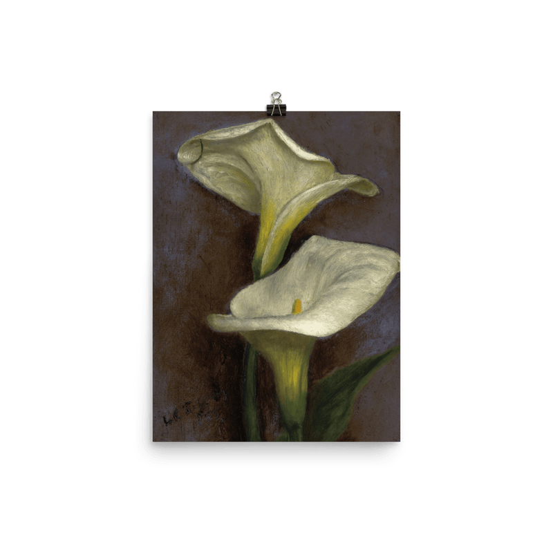 "Calla Lilies" Art Print - Lone Fox