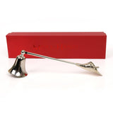 Calla Lily Brass Candle Snuffer: Silver - Lone Fox