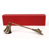 Calla Lily Brass Candle Snuffer: Silver - Lone Fox