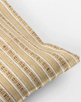 Callier Block Print Ruffled Pillow Cover - Lone Fox