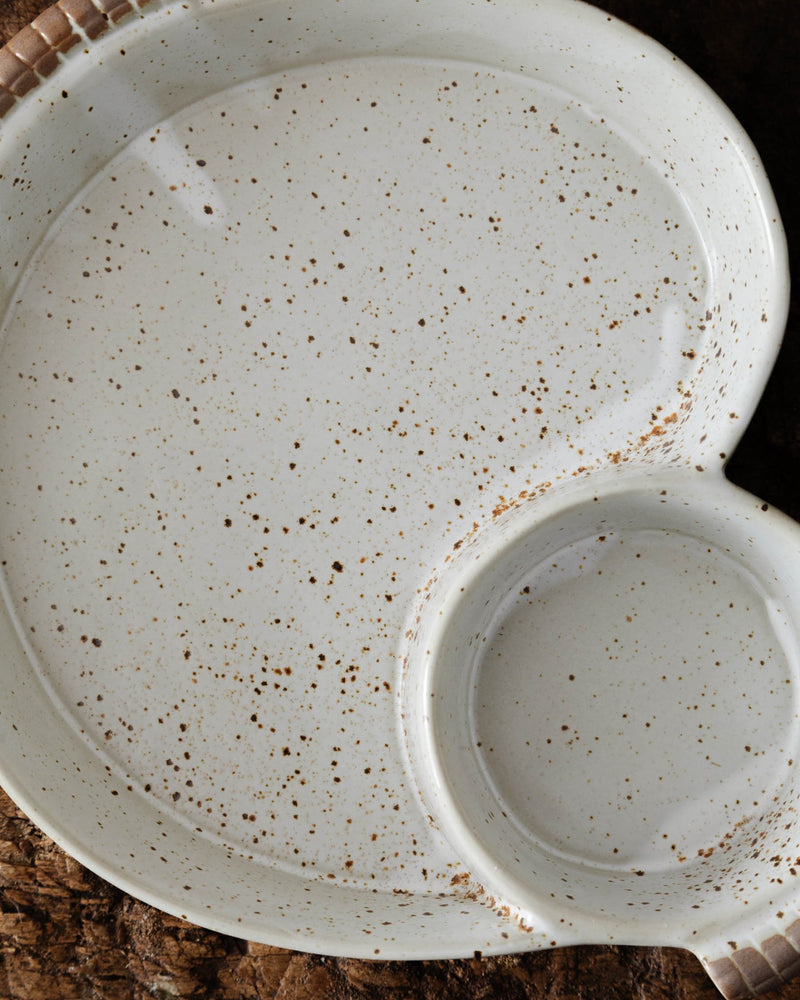 Camilo Stoneware Snacking Bowl - Lone Fox