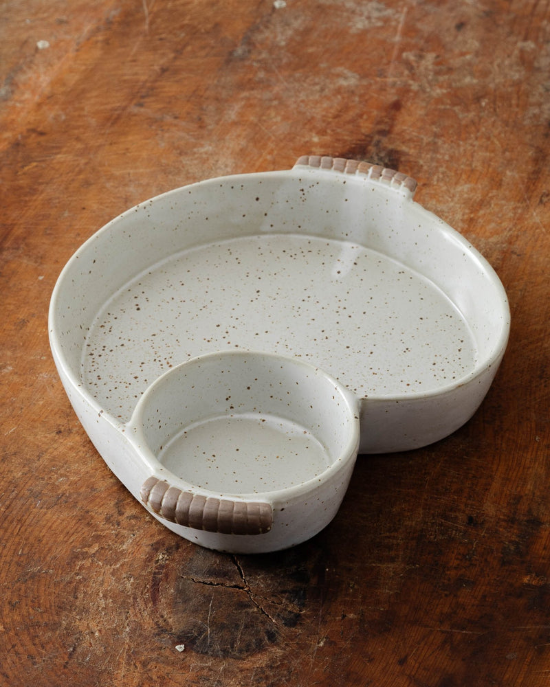 Camilo Stoneware Snacking Bowl - Lone Fox