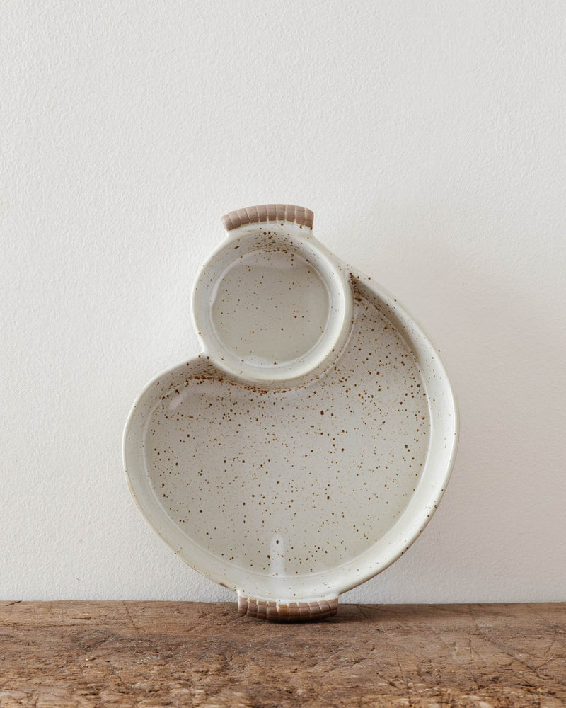 Camilo Stoneware Snacking Bowl - Lone Fox