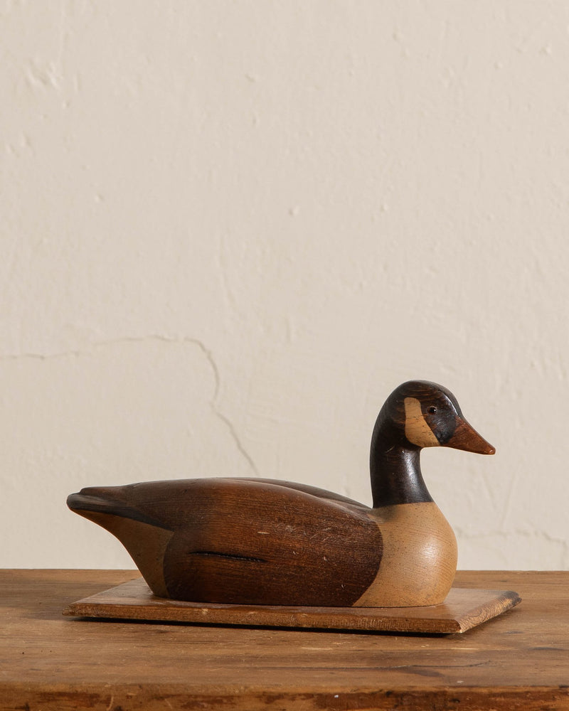 Canadian Goose Wooden Decoy - Lone Fox