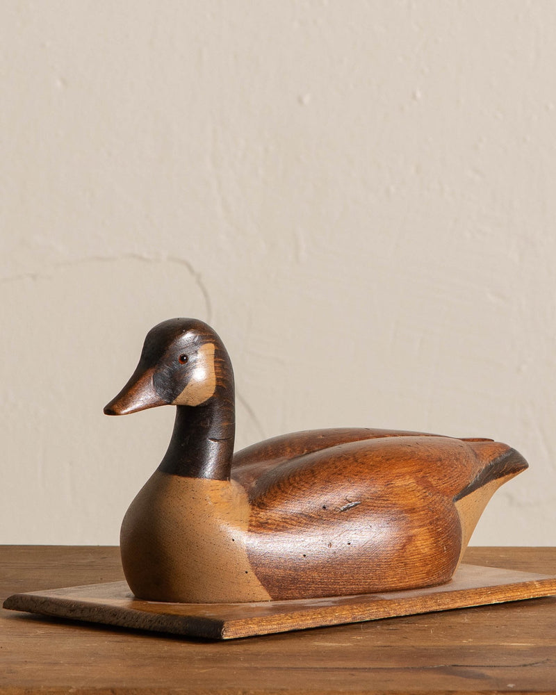 Canadian Goose Wooden Decoy - Lone Fox