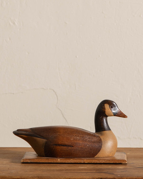 Canadian Goose Wooden Decoy - Lone Fox