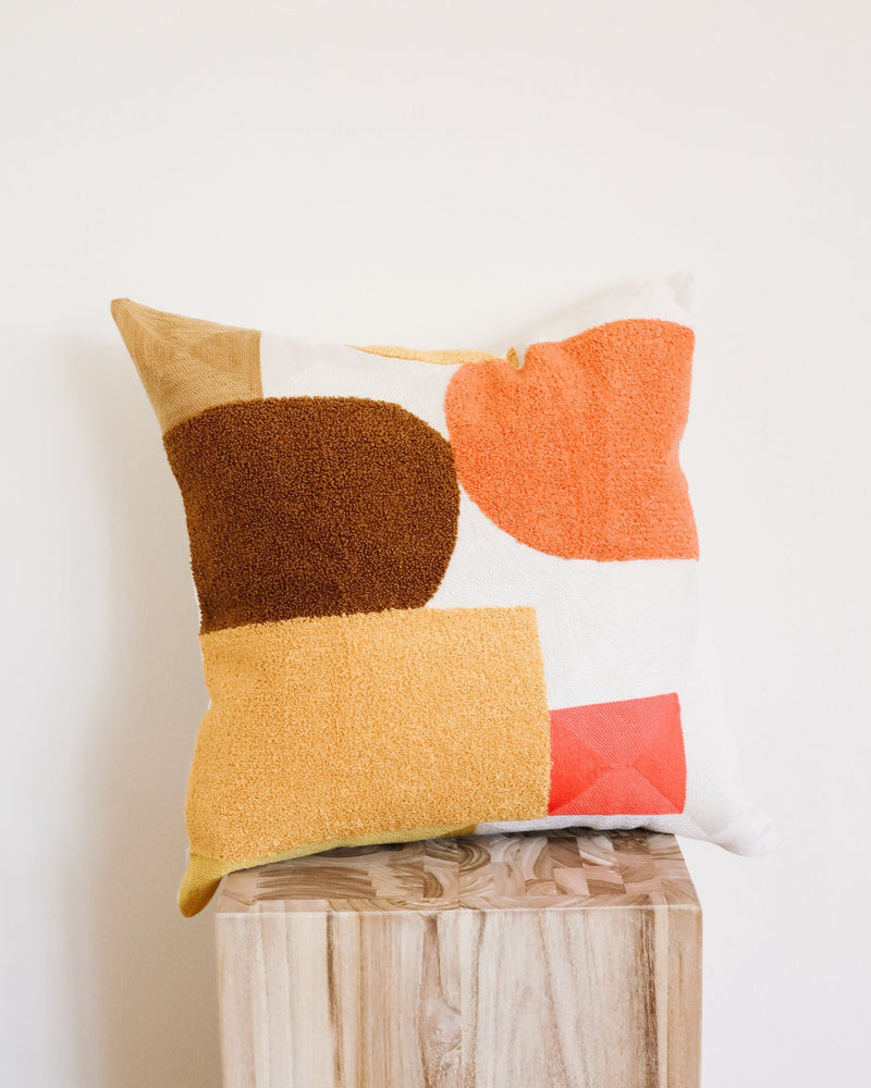 Canyon Block Pillow Cover - Lone Fox