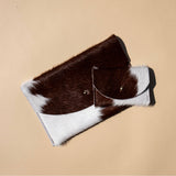 Cardholder - Brown + White Hair on Hide - Lone Fox