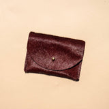 Cardholder - Plum Cowhide - Lone Fox