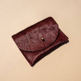 Cardholder - Plum Cowhide - Lone Fox