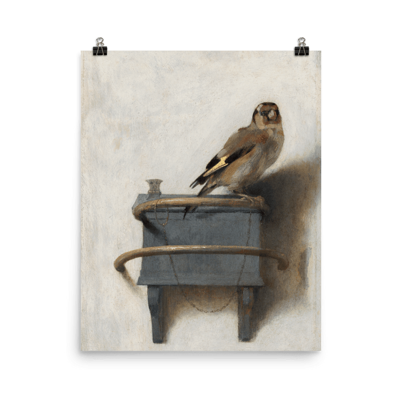 "Carel Fabritius" Art Print - Lone Fox