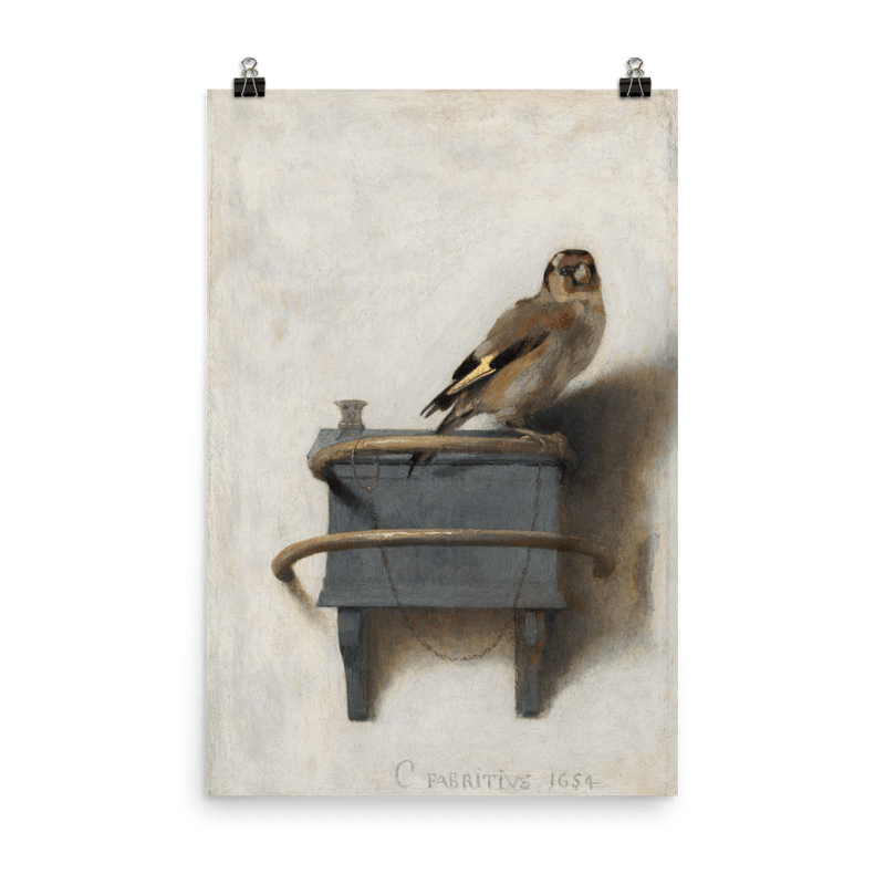 "Carel Fabritius" Art Print - Lone Fox