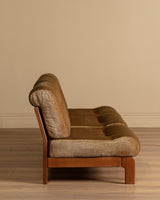 Carl Straub Style German Modular Lounge Sofa, Denmark, 1970s - Lone Fox