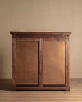 Carved Danish Oak Baroque Style Cabinet, 1950's - Lone Fox