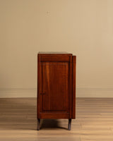 Carved Geometric Oak Sideboard Manner of Charles Dudouyt, France, 1940's - Lone Fox