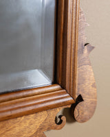 Carved Mahogany Chippendale Mirror, Late 20th Century - Lone Fox