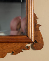 Carved Mahogany Chippendale Mirror, Late 20th Century - Lone Fox