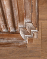 Carved Wood Pedestals, Italy, 1950's (2 Available) - Lone Fox