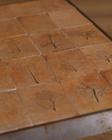 Ceramic Tile & Metal Coffee Table by Roger Capron, France, 1960s - Lone Fox