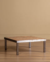 Ceramic Tile & Metal Coffee Table by Roger Capron, France, 1960s - Lone Fox