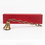 Chain Brass Candle Snuffer- Vintage/Black Flame Extinguisher: Bronze - Lone Fox