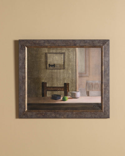 Chair & Mirror Still Life by Stan Poray, United States, 1920's - Lone Fox