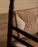 Charles Dudouyt Rope and Wood Bench, France, 1940s - Lone Fox