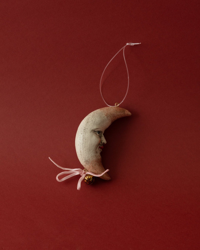 Charming Half Moon Ornament - Lone Fox