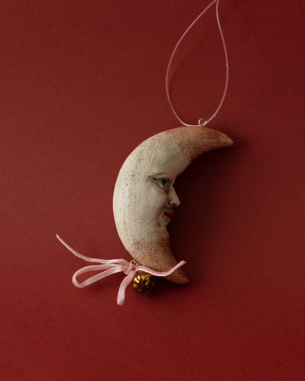 Charming Half Moon Ornament - Lone Fox