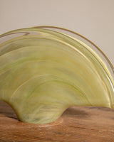 Chartruese Murano Glass Letter Holder, 1970's - Lone Fox