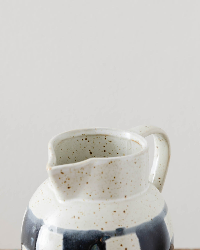 Checkmate Stoneware Pitcher I - Lone Fox