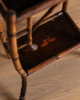 Chinese Bamboo Hall Table, 19th Century - Lone Fox