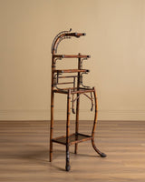 Chinese Bamboo Hall Table, 19th Century - Lone Fox