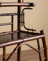 Chinese Bamboo Hall Table, 19th Century - Lone Fox